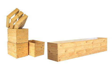 second hand wooden boxes